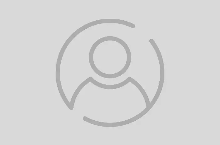 Gray placeholder image for a user profile or avatar.